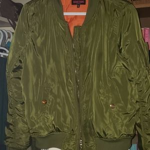Green jacket